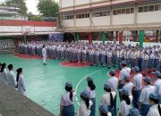 Upacara Bendera dan Sosialisasi dari Kesbangpol