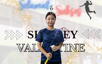 SHIRLEY VALENTINE LOLOS SELEKSI POPDA CABANG BULU TANGKIS